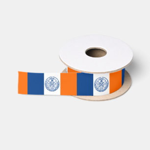 Flag of New York City Satin Ribbon