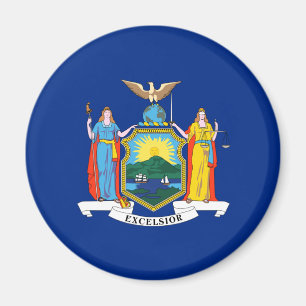 Flag of New York Magnet