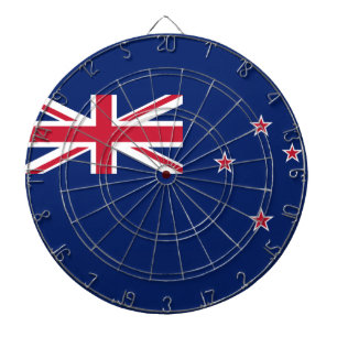 Flag of New Zealand Dartboard