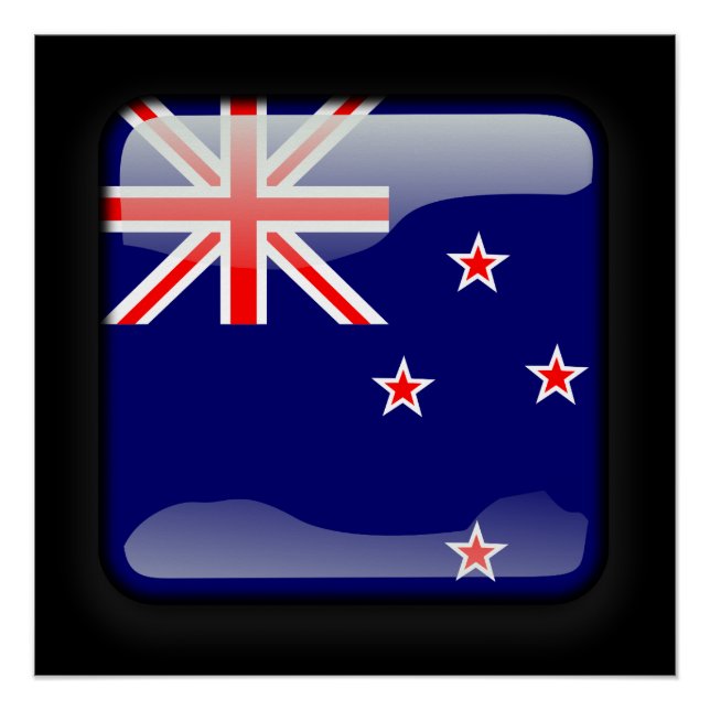 Flag of New Zealand Poster (Front)