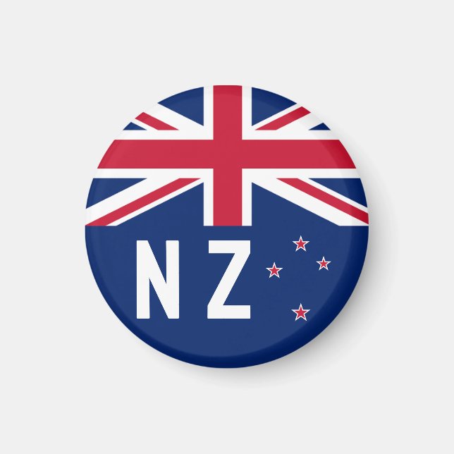 Flag of New Zealand - Stylised Magnet (Front)