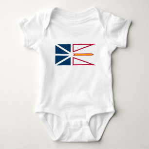 Flag of Newfoundland and Labrador (Canada) Baby Bodysuit