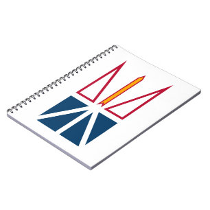Flag of Newfoundland and Labrador (Canada) Notebook