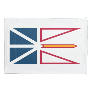 Flag of Newfoundland and Labrador (Canada) Pillowcase