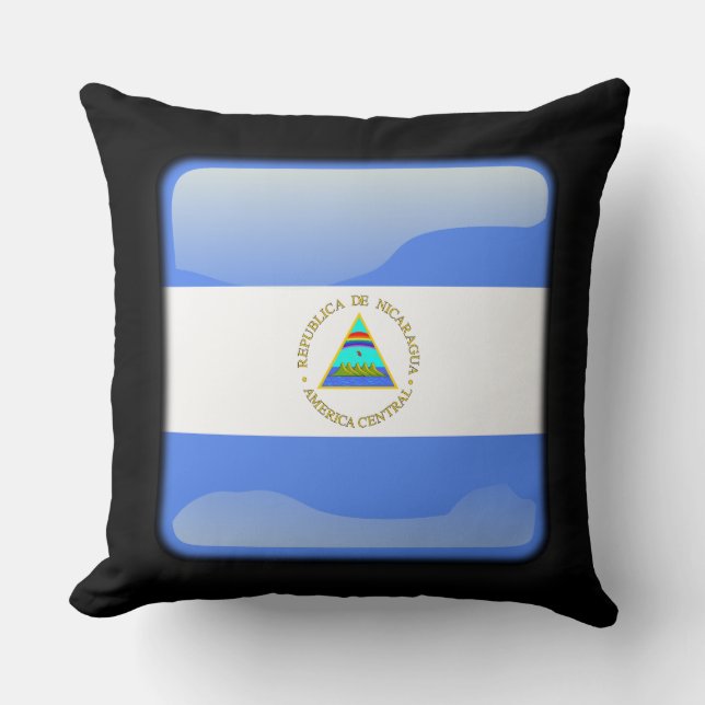 Flag of Nicaragua Cushion (Front)