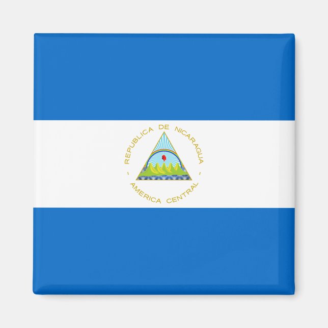Flag of Nicaragua Magnet (Front)