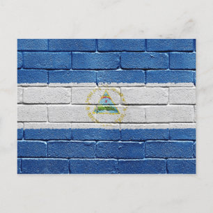 Flag of Nicaragua Postcard
