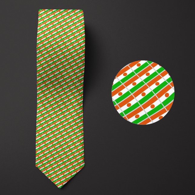 Flag of Niger Pattern Tie (Creator Uploaded)