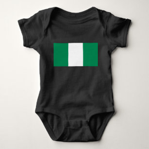 Flag of Nigeria Baby Bodysuit