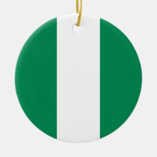 Flag of Nigeria Ceramic Ornament