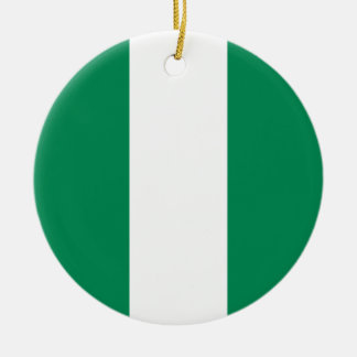 Flag of Nigeria Ceramic Ornament