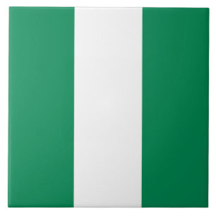 Flag of Nigeria Ceramic Tile
