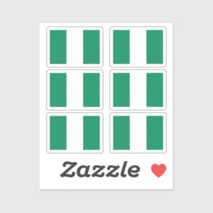 Flag of Nigeria Collection pack of 6