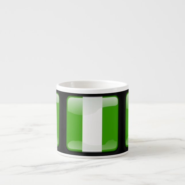 Flag of Nigeria Espresso Cup (Front)