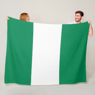 Flag of Nigeria Fleece Blanket