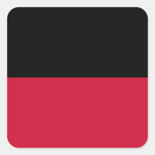 Flag of Nijmegen Square Sticker