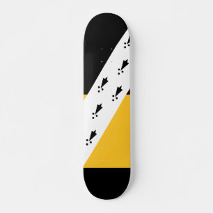 Flag of Norfolk Skateboard