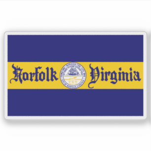 Flag of Norfolk, Virginia, USA