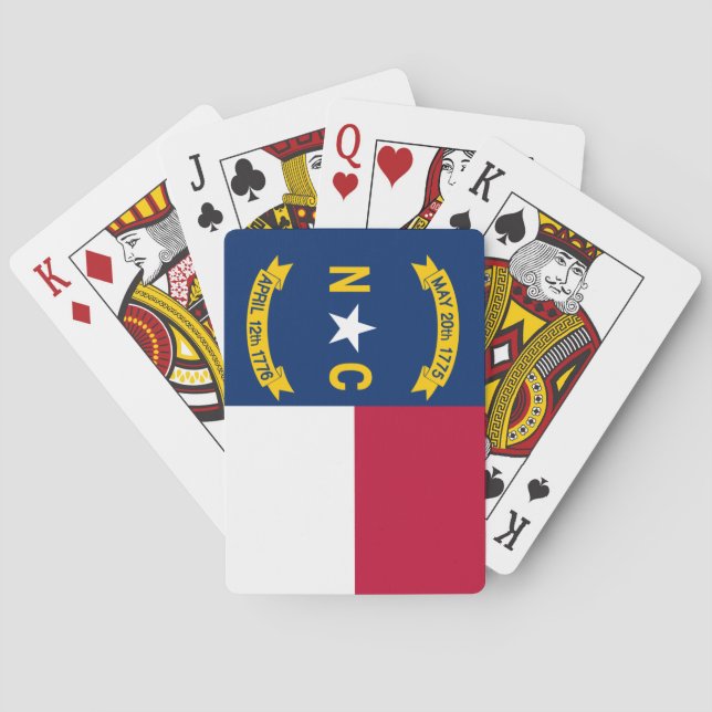 Flag of North Carolina Playing Cards (Back)