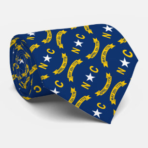 Flag of North Carolina Tie