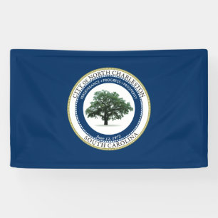 Flag of North Charleston (South Carolina) Banner