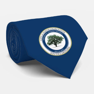 Flag of North Charleston (South Carolina) Tie