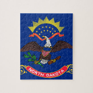 Flag of North Dakota Jigsaw Puzzle