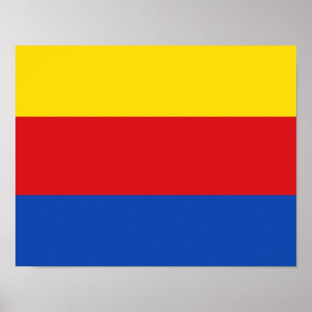 Flag of North Holland Poster (Front)