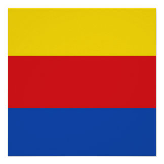 Flag of North Holland Poster