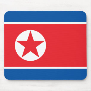 Flag of North Korea (DPRK) Mouse Pad