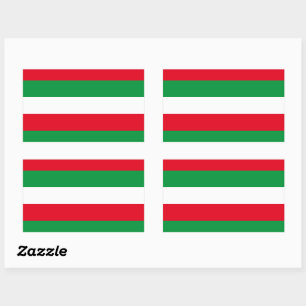 Flag of North-Rhine Westphalia Rectangular Sticker