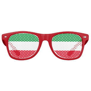 Flag of North-Rhine Westphalia Retro Sunglasses