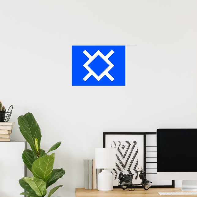 Flag of Northern Cheyenne Poster (Home Office)