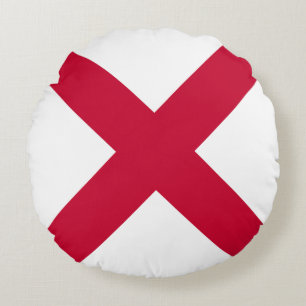 Flag of Northern Ireland Round Cushion