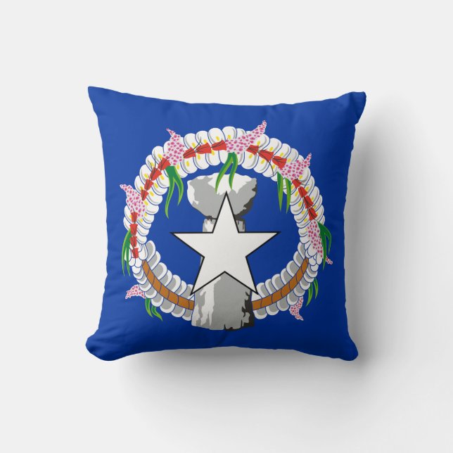Flag of Northern Mariana Islands Cushion (Front)