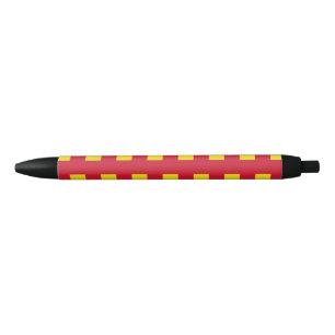Flag of Northumberland Black Ink Pen
