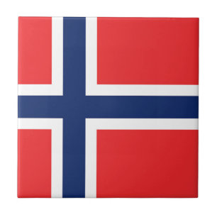 Flag of Norway Ceramic Tile