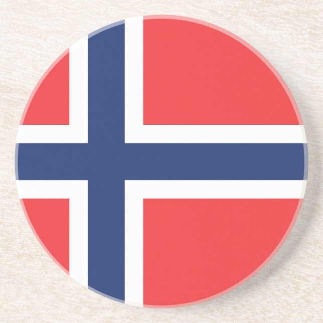 Flag of Norway Coaster (Front)