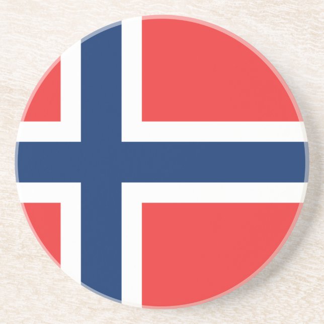 Flag of Norway Coaster (Front)
