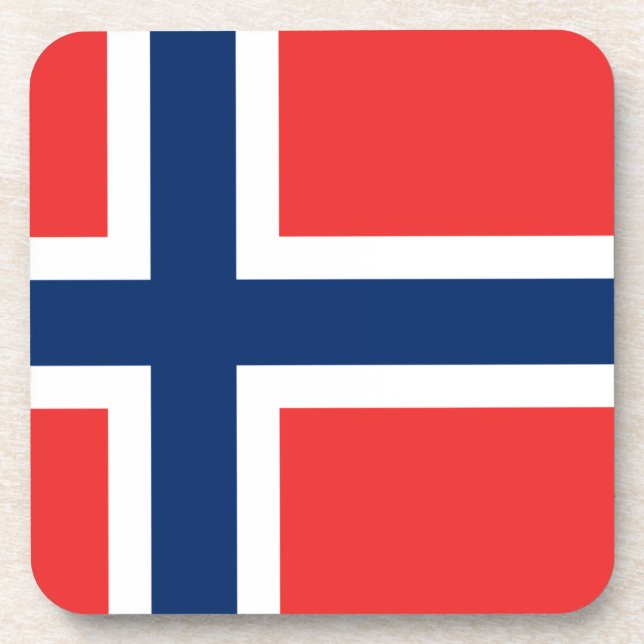 Flag of Norway Coaster (Front)