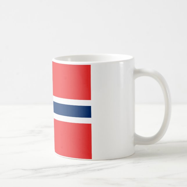 Flag of Norway Coffee Mug (Right)