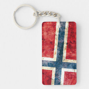 Flag of Norway Key Ring