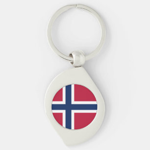 Flag of Norway Key Ring