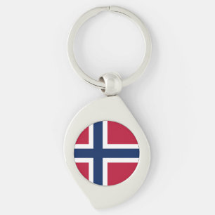 Flag of Norway Key Ring