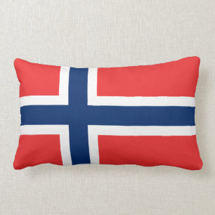 Flag of Norway Lumbar Cushion