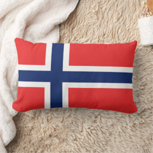 Flag of Norway Lumbar Cushion