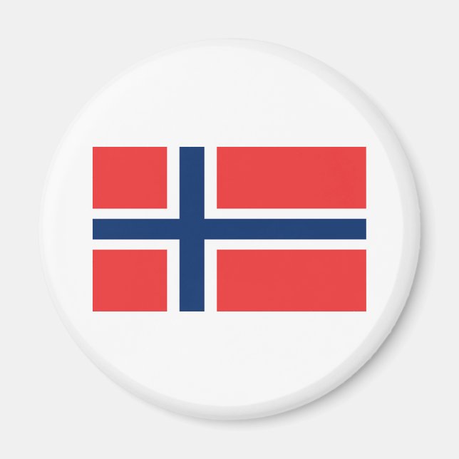 Flag of Norway Magnet (Front)