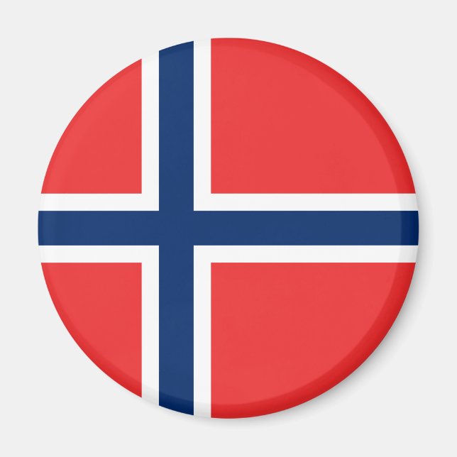 Flag of Norway Magnet (Front)