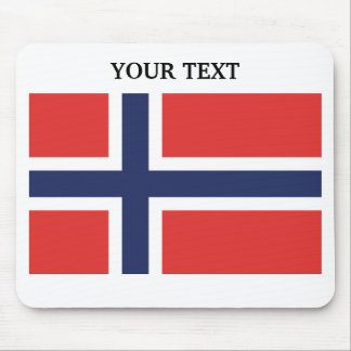 Flag of Norway Mouse Pad