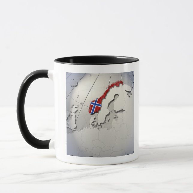 Flag of Norway Mug (Left)